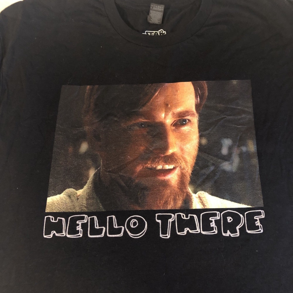 Star Wars Obi-Wan Kenobi Hello There Movie T-Shirt Funny